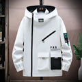 Men's Pilot Style Hooded Zipper Jacket
