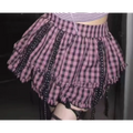 Plaid Layered Skirt – Harajuku Punk Gothic Lolita Style