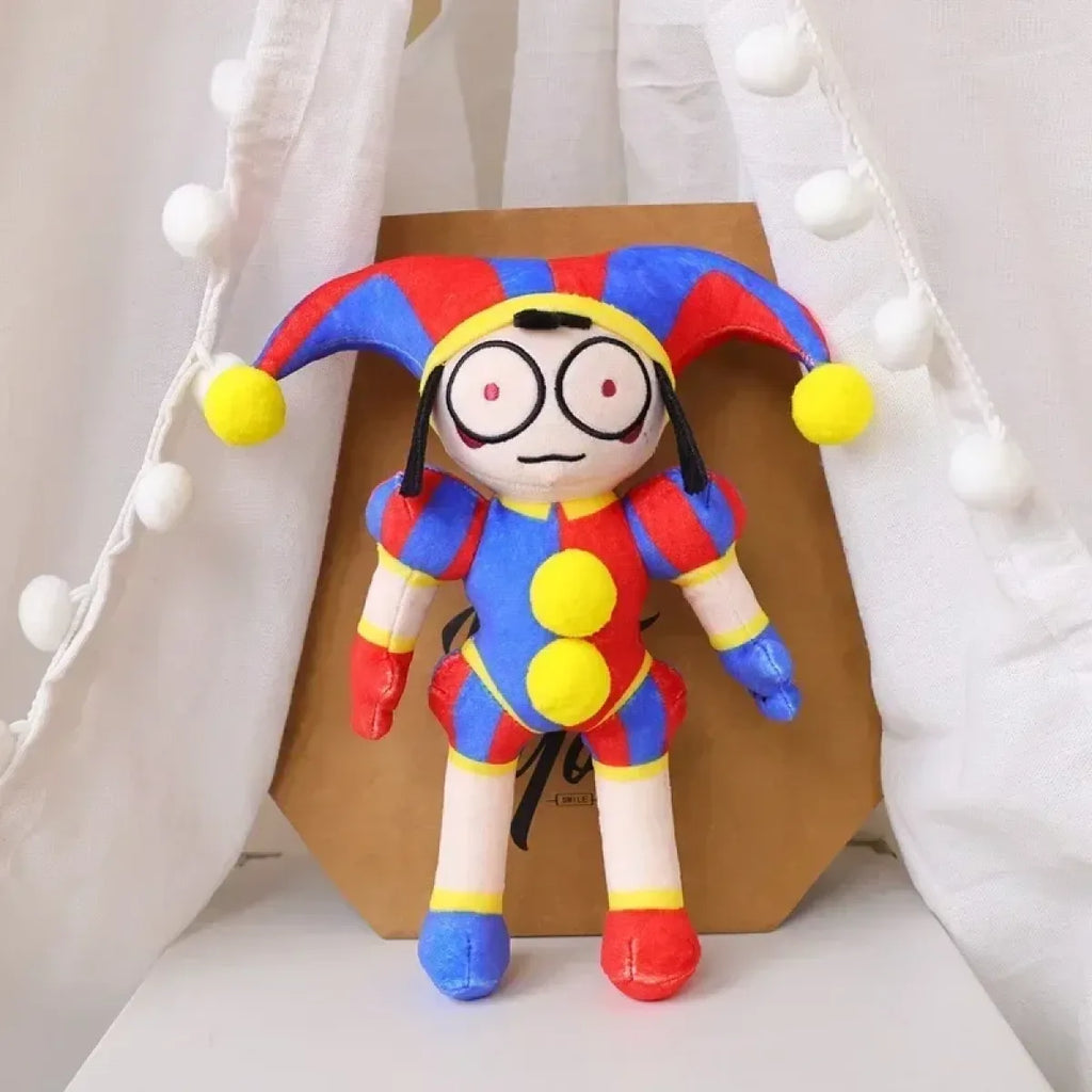 The Amazing Digital Circus Cartoon Plush Pomni Jax Doll