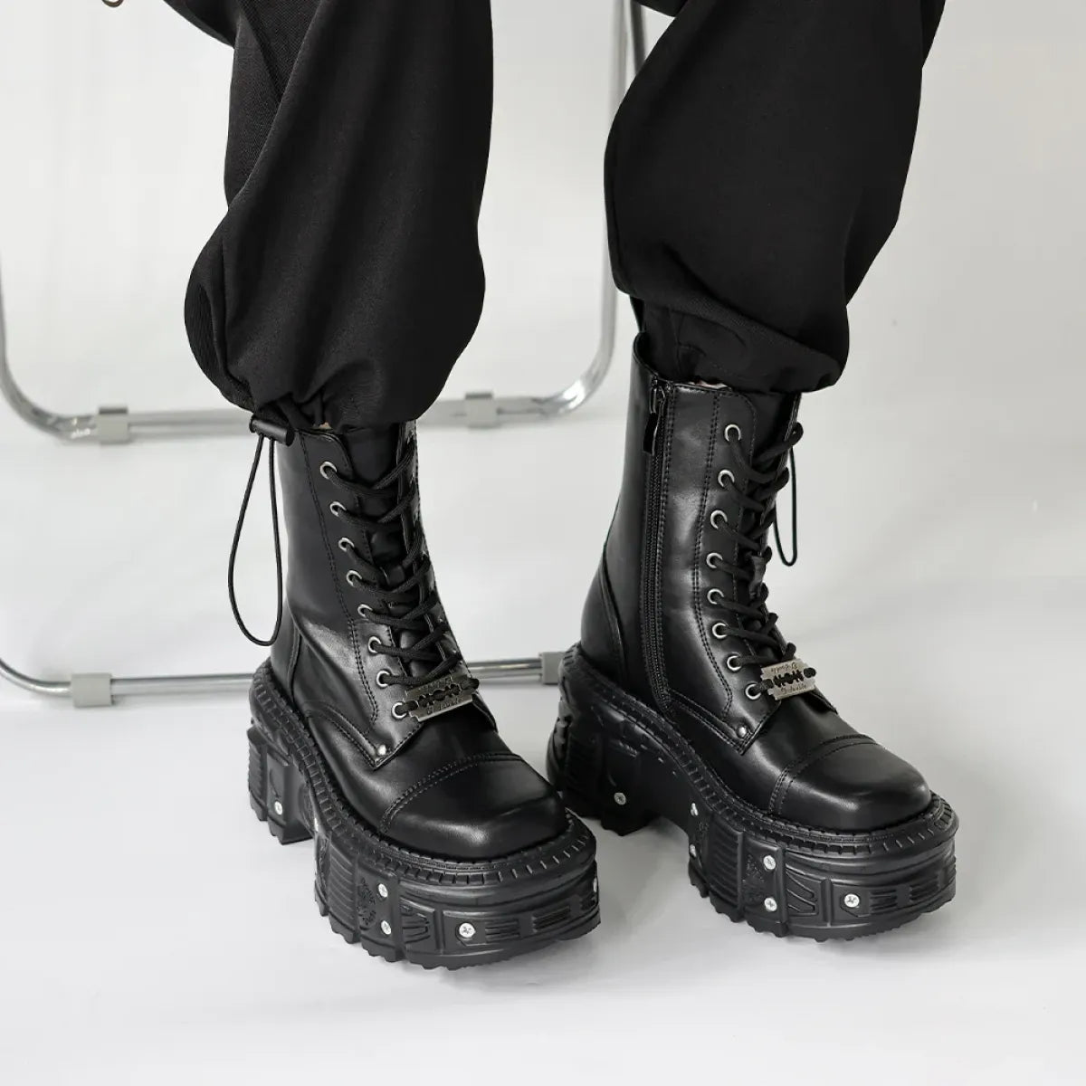 Women's Punk Platform Ankle Boots