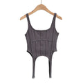 Punk Style Crop Top