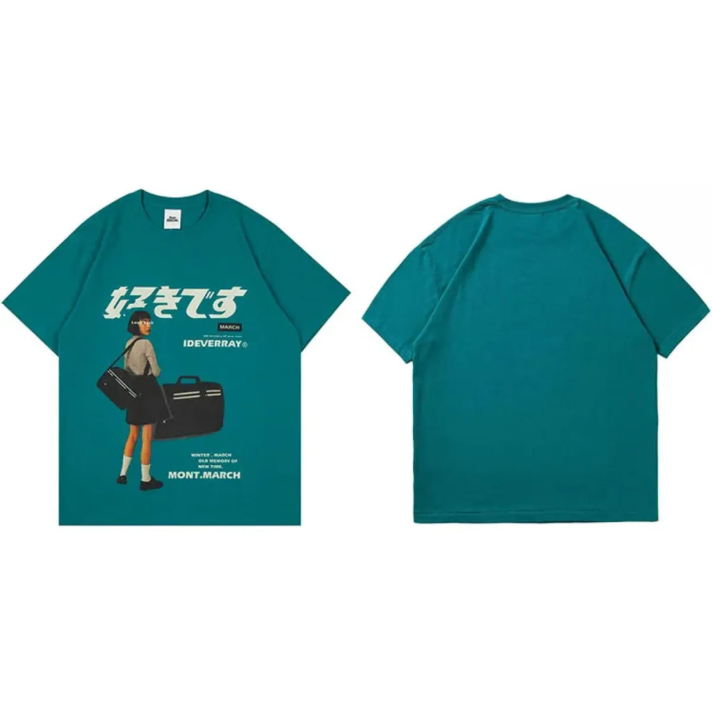 Retro Traveler Tee – Vintage-Inspired Journey Graphic Shirt