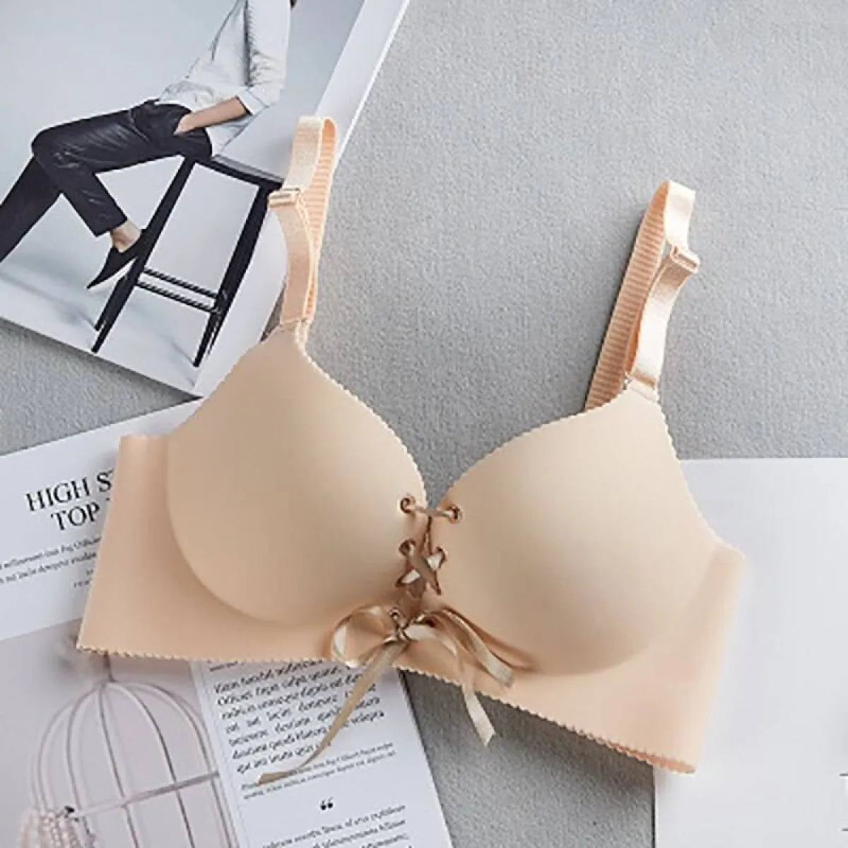 Seamless Push Up Bra
