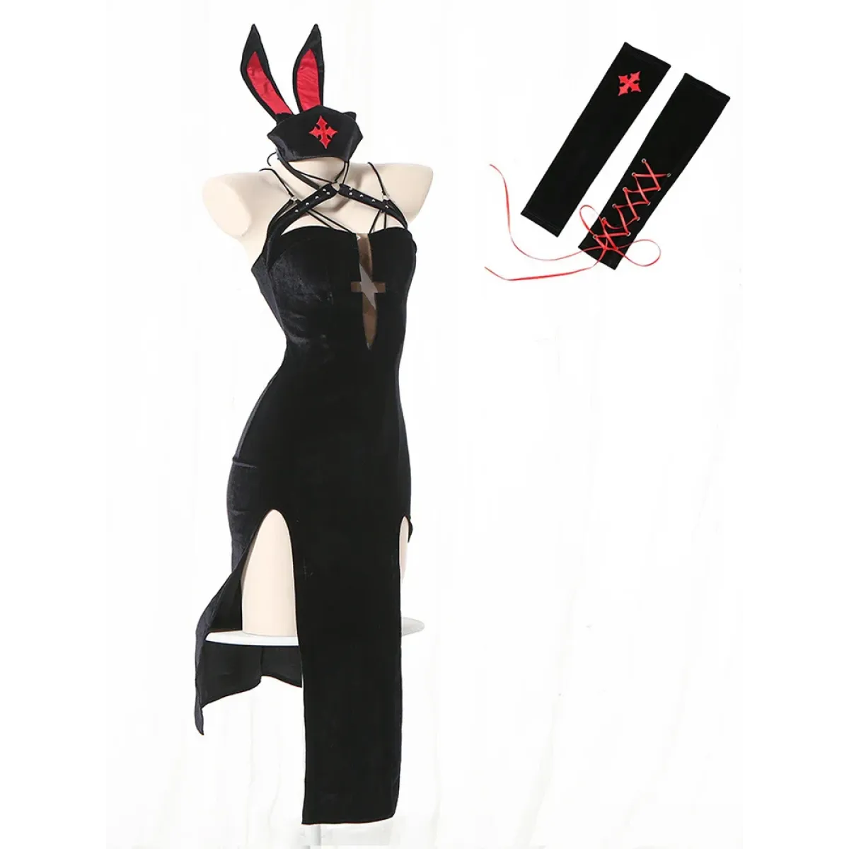 Seductive Nurse Fantasy Costume Set