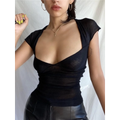 Sexy Backless Cropped Top