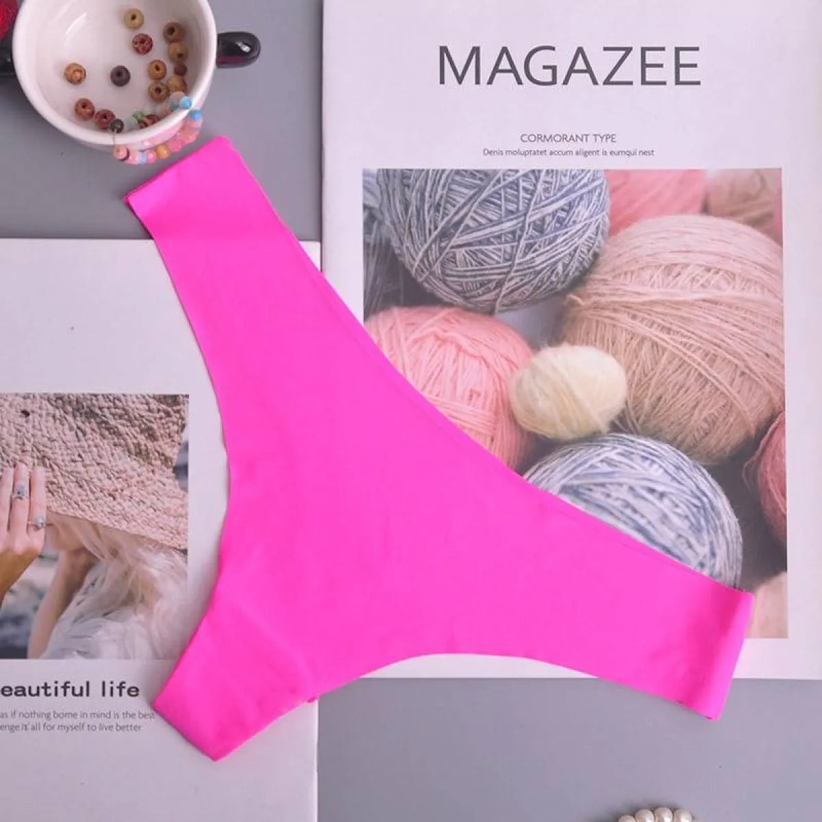 Silk Sexy Thongs for Women