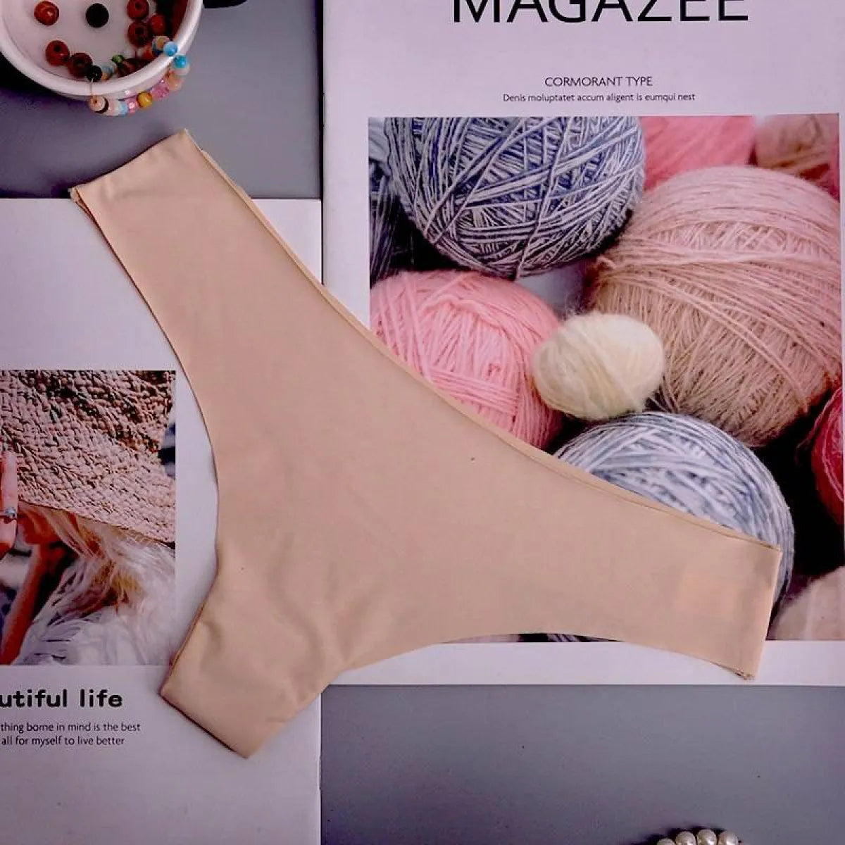 Silk Sexy Thongs for Women