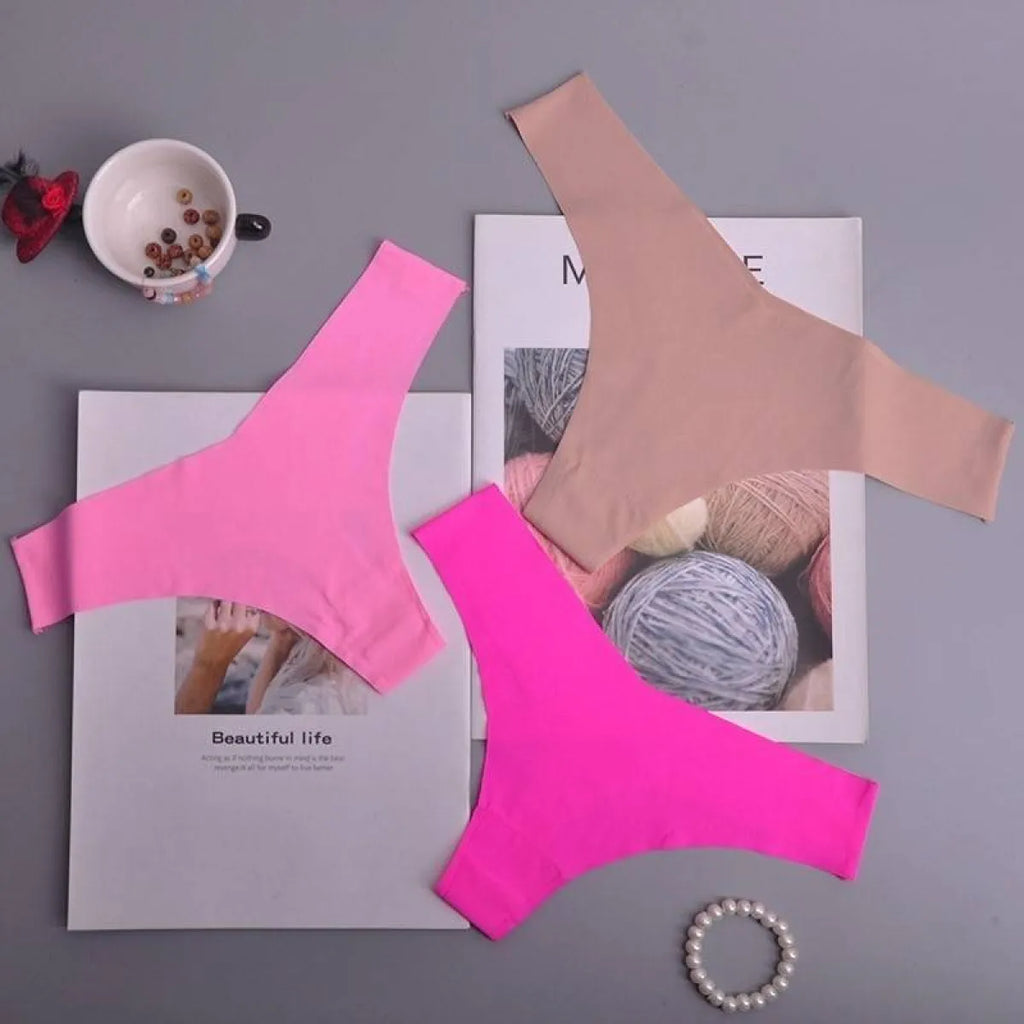 Silk Sexy Thongs for Women