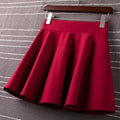 Harajuku Skater Skirt – High Waist A-Line Mini Skirt for Women