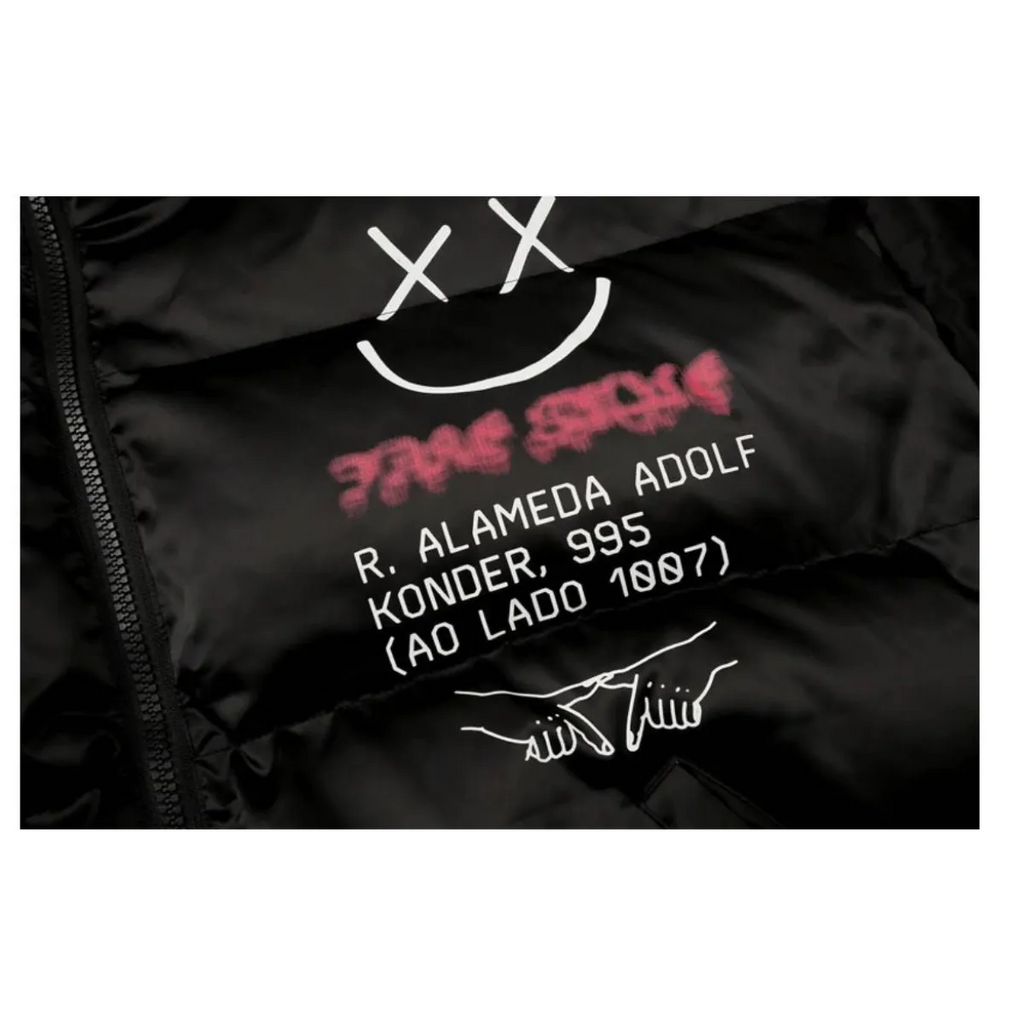Smiley Face Puffer Jacket