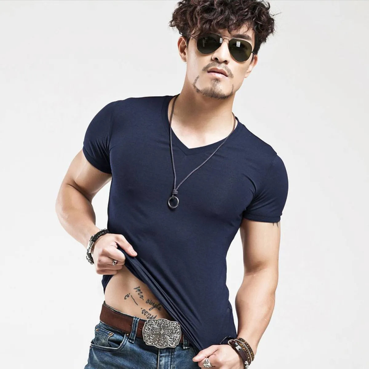 Solid Cotton Tops