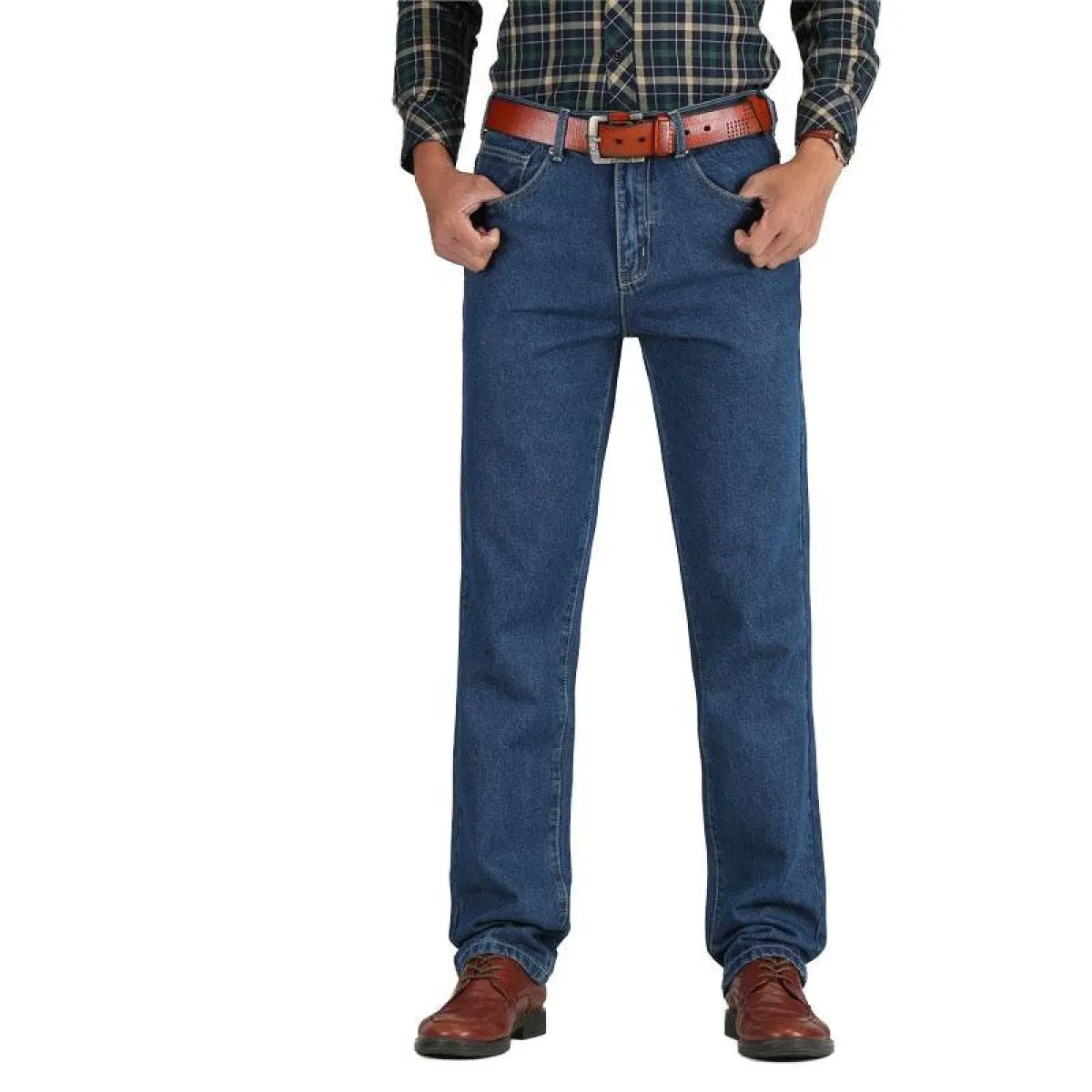 Straight Classic Denim Pants