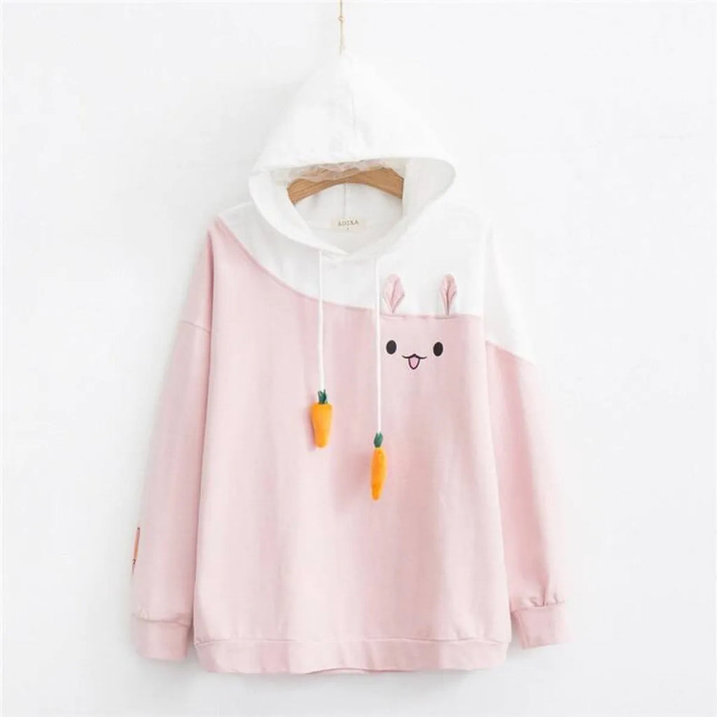 Street Fashion Bunny Hoodie