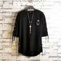 Techwear Lace-Up T-Shirt