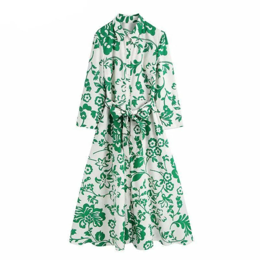 Vintage Floral Dress
