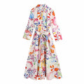 Vintage Floral Dress