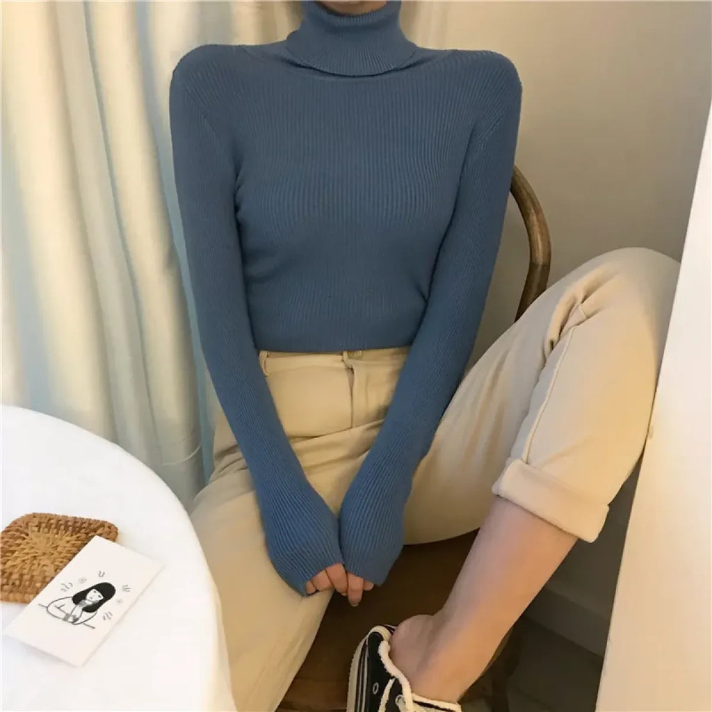 Vintage Harajuku Turtleneck Sweater