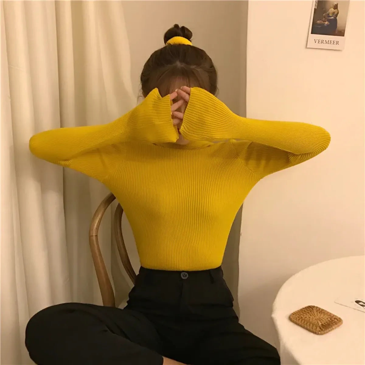 Vintage Harajuku Turtleneck Sweater