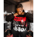 Y2K Harajuku Letter Print Hoodie Set: Hip Hop Streetwear