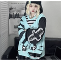 Y2K Japanese Cartoon T-Shirt – Loose Grunge Fairycore Kawaii Top